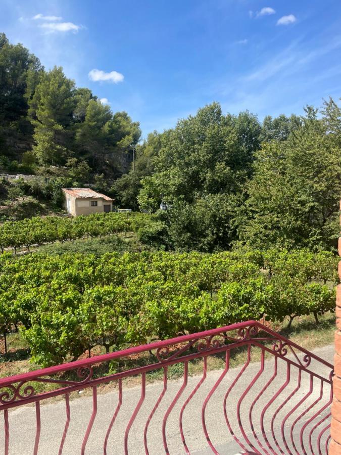 Appartement Au Calme Au Milieu Du Vignoble De Gigondas Exterior foto